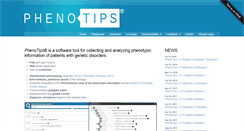 Desktop Screenshot of phenotips.org