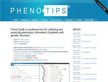 Tablet Screenshot of phenotips.org